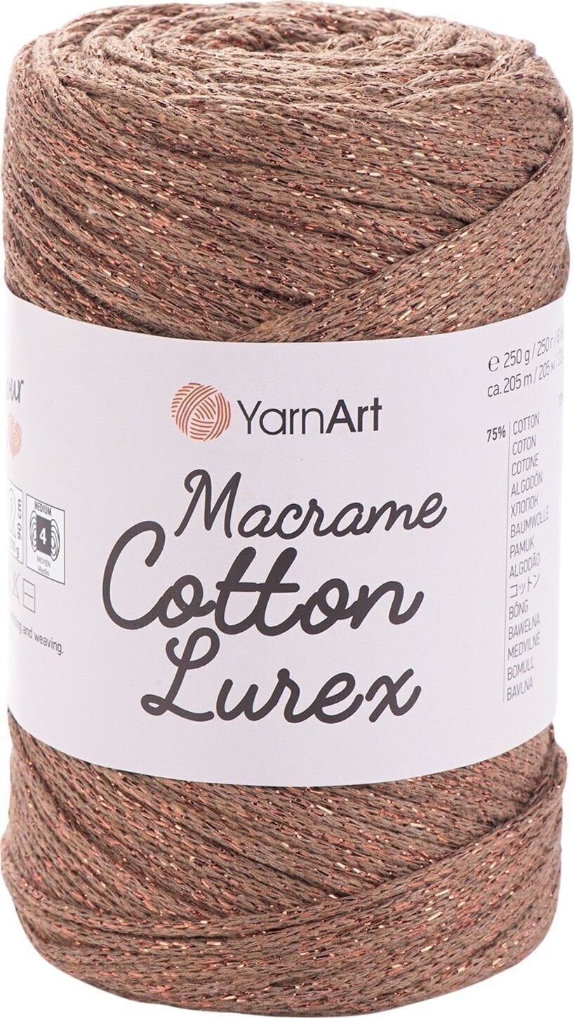 Zsinór Yarn Art Macrame Cotton Lurex 2 mm 205 m 742 Zsinór