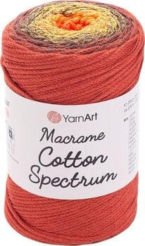 Kanap Yarn Art Macrame Cotton Spectrum 225 m 1303 Orange Yellow Kanap - 1