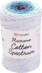 Sznurek Yarn Art Macrame Cotton Spectrum 225 m 1304 Grey Blue Sznurek