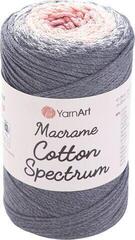 Sznurek Yarn Art Macrame Cotton Spectrum 225 m 1306 Pink Grey Sznurek