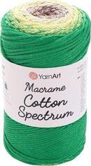 Touw Yarn Art Macrame Cotton Spectrum 225 m 1322 Brown Green Touw