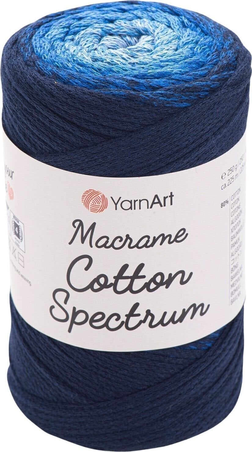 Cordon Yarn Art Macrame Cotton Spectrum 225 m 1324 Dark Blue Cordon