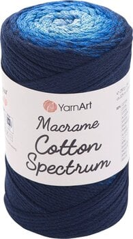 Cordon Yarn Art Macrame Cotton Spectrum 225 m 1324 Dark Blue Cordon - 1