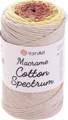 Šňůra  Yarn Art Macrame Cotton Spectrum 225 m 1325 Beige Orange Šňůra 