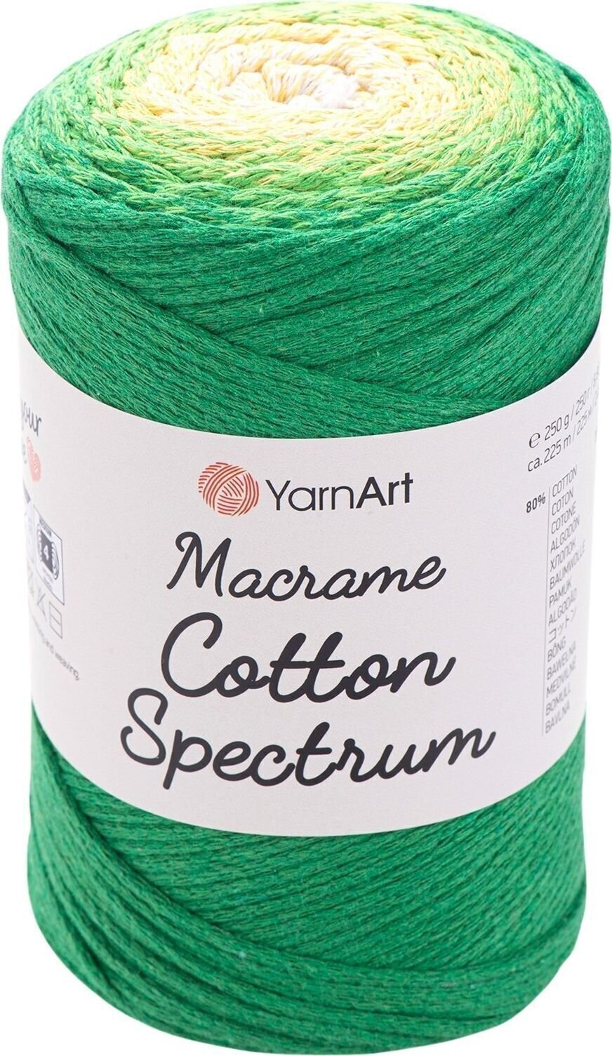 Kanap Yarn Art Macrame Cotton Spectrum 225 m 1313 Kanap