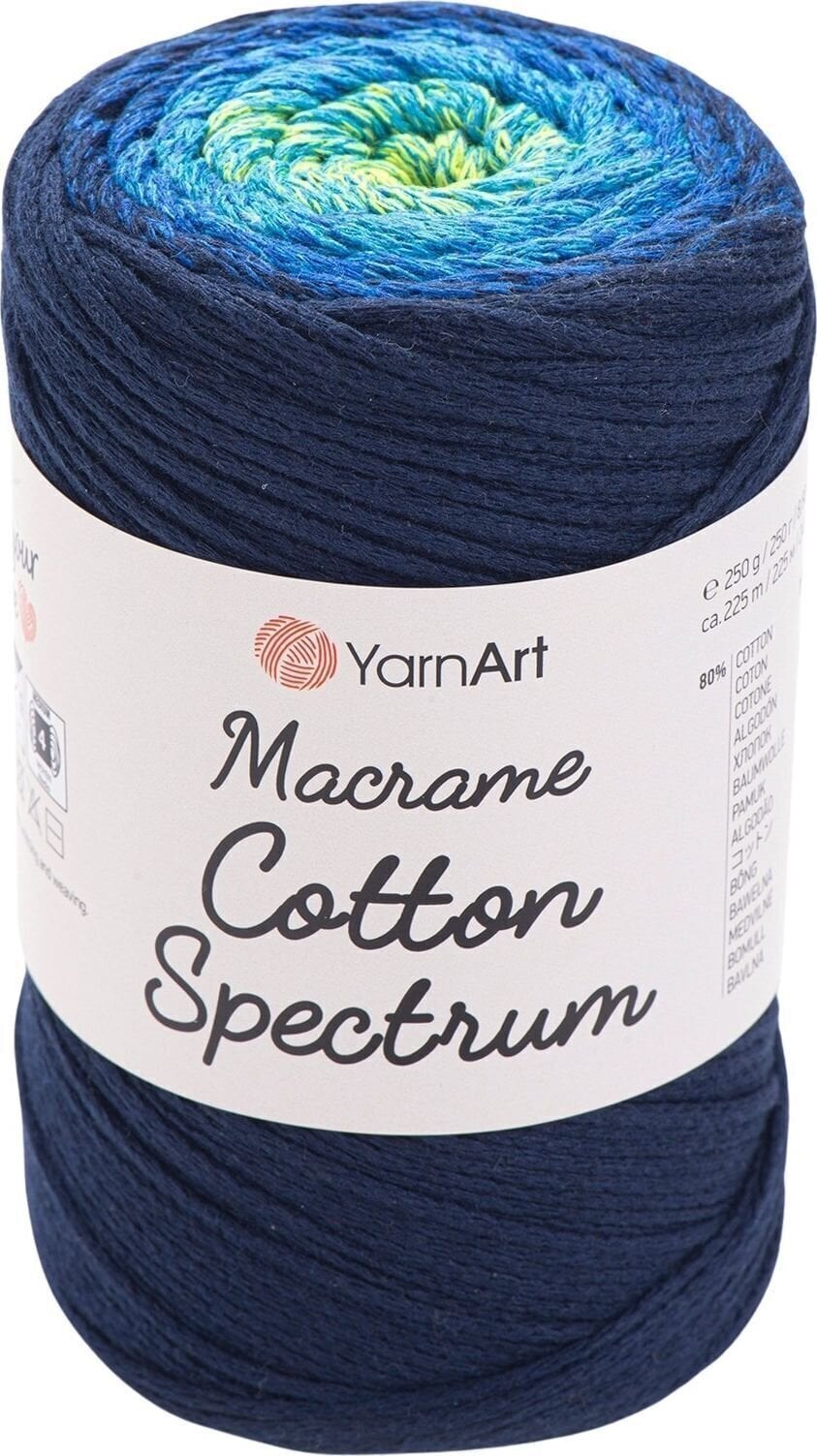Touw Yarn Art Macrame Cotton Spectrum 225 m 1323 Touw
