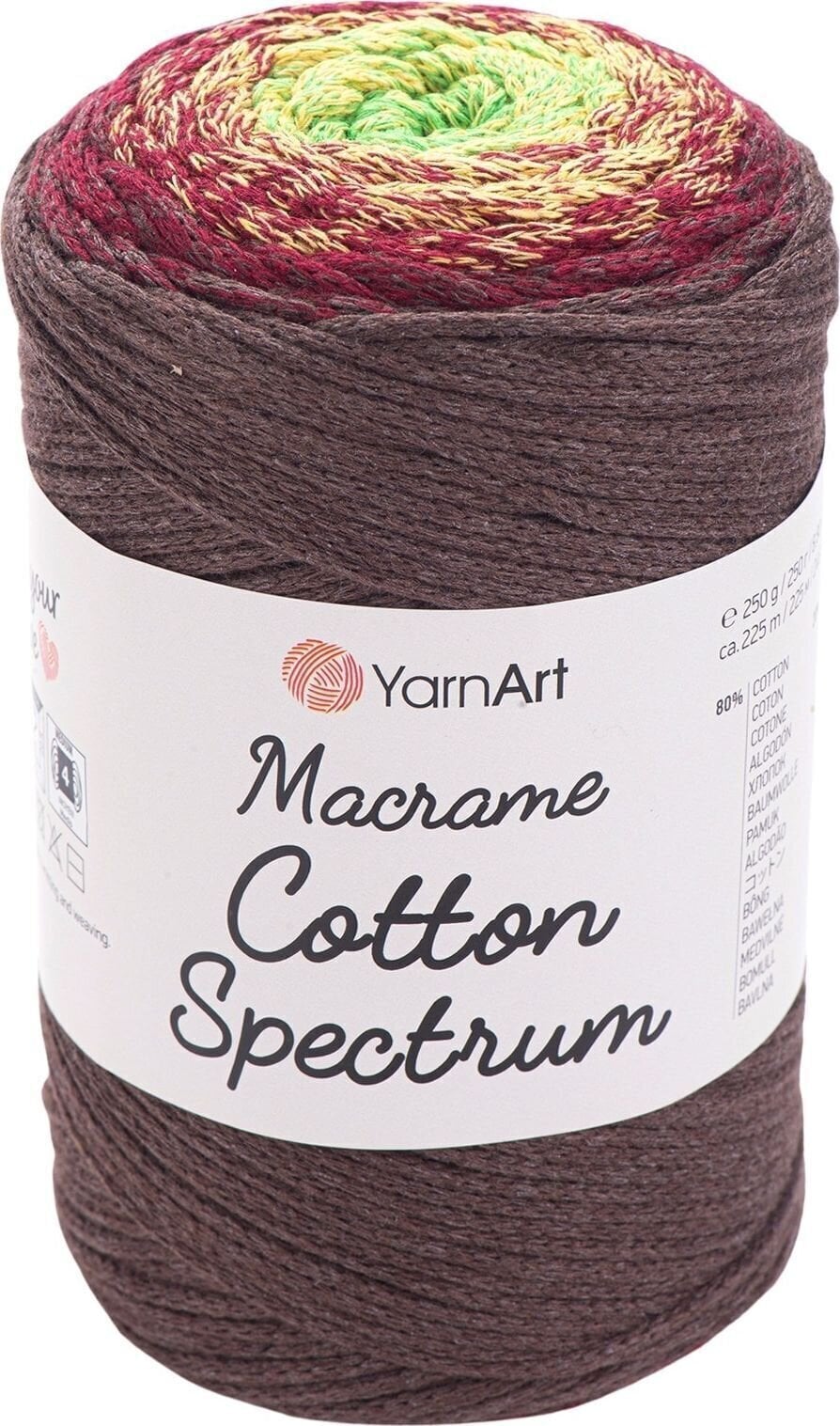 Cordão Yarn Art Macrame Cotton Spectrum 225 m 1305 Cordão