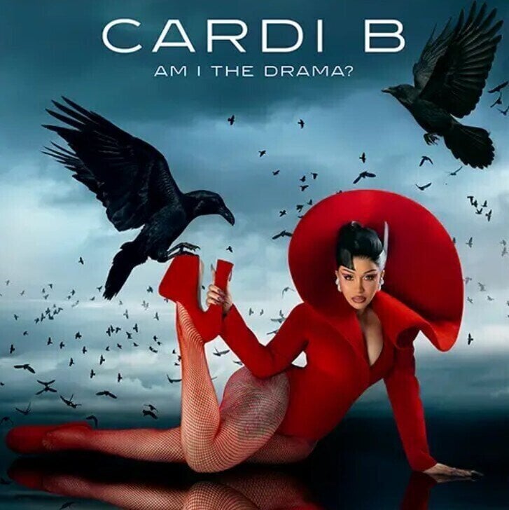 LP platňa Cardi B - Am I The Drama? (Indie Exclusive) (Limited Edition) (Blue Coloured) (2 LP)