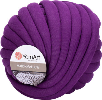 Knitting Yarn Yarn Art Marshmallow 915 Purple Knitting Yarn - 1