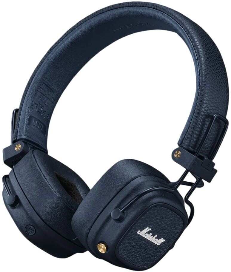 Marshall Major V Midnight Blue Wireless On-ear headphones - Muziker