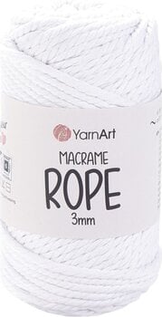 Schnur Yarn Art Macrame Rope 3 mm 63 m 751 White Schnur - 1