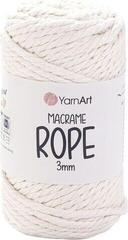 Cord Yarn Art Macrame Rope 3 mm 63 m 752 Light Beige Cord