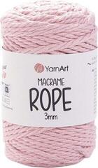 Sznurek Yarn Art Macrame Rope 3 mm 63 m 762 Light Pink Sznurek
