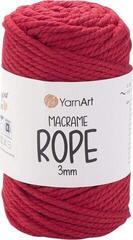 Corda  Yarn Art Macrame Rope 3 mm 63 m 773 Red Corda 