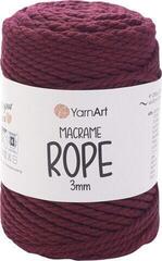 юта Yarn Art Macrame Rope 3 mm 63 m 781 Dark Pink юта