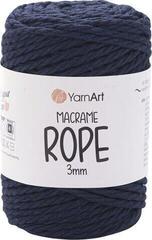 юта Yarn Art Macrame Rope 3 mm 63 m 784 Navy Blue юта