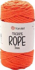 Șnur  Yarn Art Macrame Rope 3 mm 63 m 800 Bright Orange Șnur 