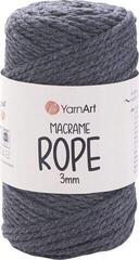 Șnur  Yarn Art Macrame Rope 3 mm 3 mm 63 m 758 Anthracite Șnur 