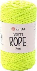 Kanap Yarn Art Macrame Rope 3 mm 3 mm 63 m 801 Neon Yellow Kanap