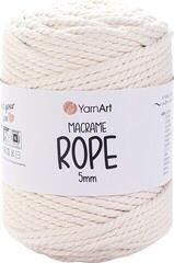 Cord Yarn Art Macrame Rope 5 mm 85 m 752 Light Beige Cord