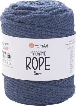 Vrvica Yarn Art Macrame Rope 5 mm 85 m 761 Navy Blue Vrvica - 1
