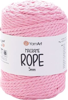 Vrvica Yarn Art Macrame Rope 5 mm 85 m 762 Light Pink Vrvica - 1