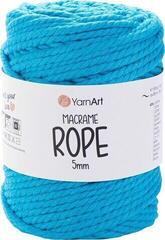 Kanap Yarn Art Macrame Rope 5 mm 85 m 763 Turquoise Kanap