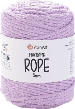 Cordon Yarn Art Macrame Rope 5 mm 85 m 765 Lilac Cordon - 1