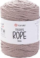 Cord Yarn Art Macrame Rope 5 mm 85 m 768 Brown Cord