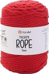 Kanap Yarn Art Macrame Rope 5 mm 85 m 773 Red Kanap