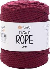 Kanap Yarn Art Macrame Rope 5 mm 85 m 781 Burgundy Kanap