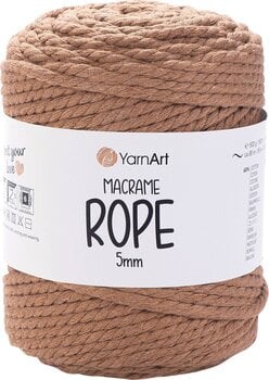 Konac Yarn Art Macrame Rope 5 mm 85 m 788 Greyish Brown Konac - 1