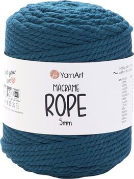 Konac Yarn Art Macrame Rope 5 mm 85 m 789 Blueish Konac - 1