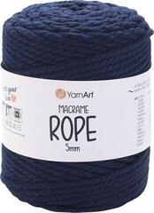 Cord Yarn Art Macrame Rope 5 mm 5 mm 85 m 784 Navy Cord