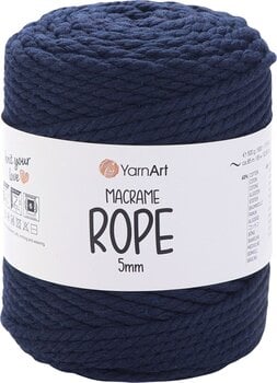 Kanap Yarn Art Macrame Rope 5 mm 5 mm 85 m 784 Navy Kanap - 1