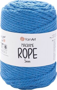 Cordon Yarn Art Macrame Rope 5 mm 5 mm 85 m 786 Dark Blue Cordon - 1