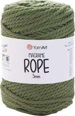Cord Yarn Art Macrame Rope 5 mm 5 mm 85 m 787 Olive Green Cord