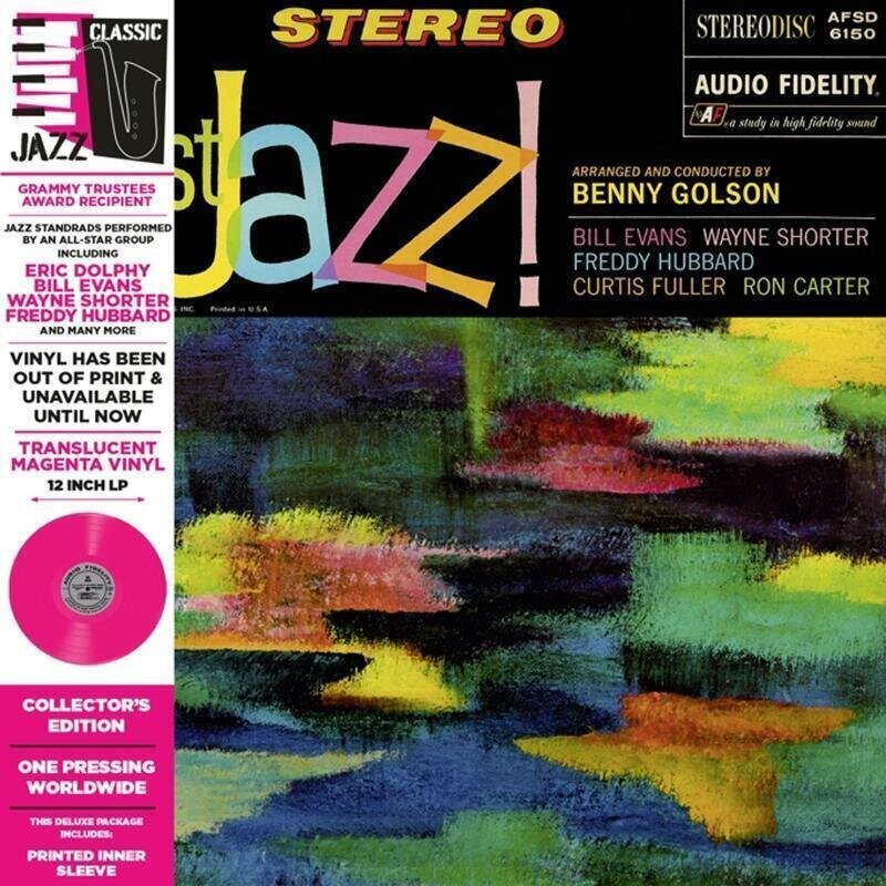 LP plošča Benny Golson - Just Jazz! (Limited Edition) (Pink Coloured) (LP)