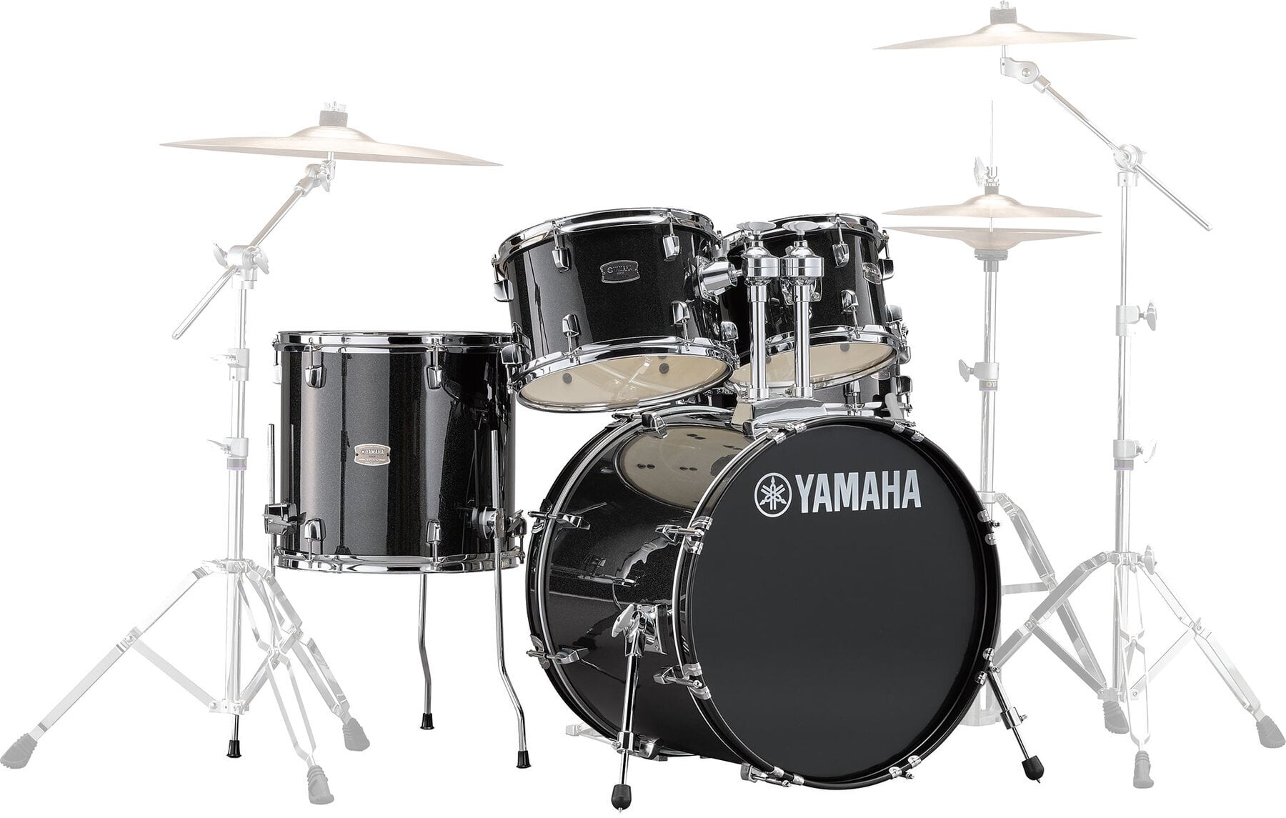 Būgnų komplektas Yamaha RDP0F5BLG Rydeen Shell Set Black Glitter