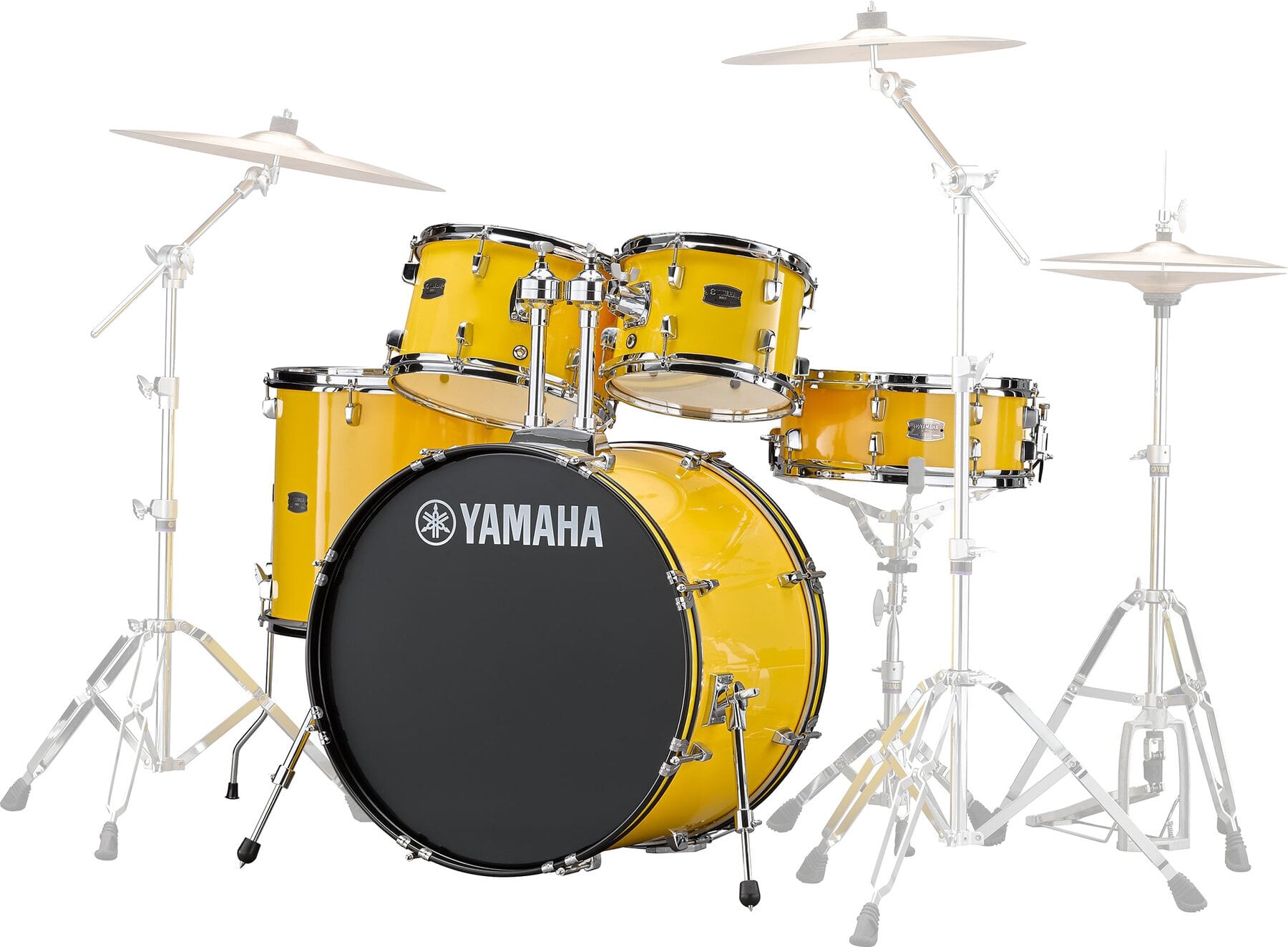 Set akustičnih bubnjeva Yamaha RDP2F5MY Rydeen Mellow Yellow Set akustičnih bubnjeva