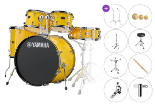 Drumkit Yamaha RDP2F5MY Rydeen SET Mellow Yellow Drumkit
