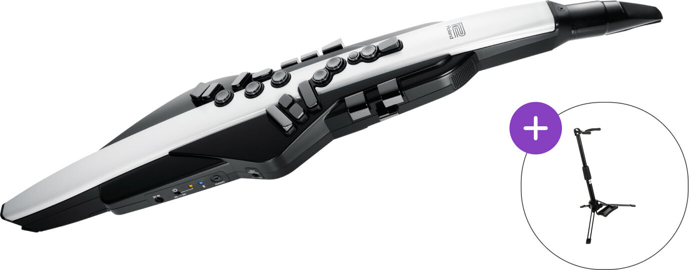 MIDI Blascontroller Roland AE-20 Aerophone SET MIDI Blascontroller White-Black