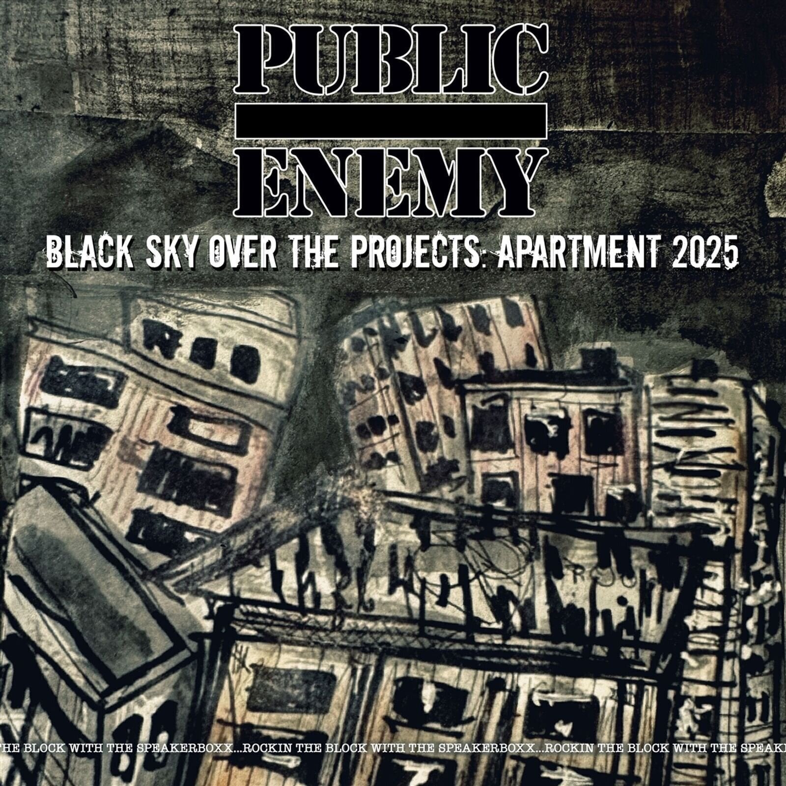 CD диск Public Enemy - Black Sky Over The Projects: Apartment 2025 (CD)