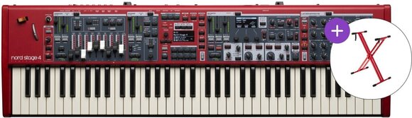 Цифрове сценічне піаніно NORD STAGE 4 Compact Stand SET Цифрове сценічне піаніно - 1