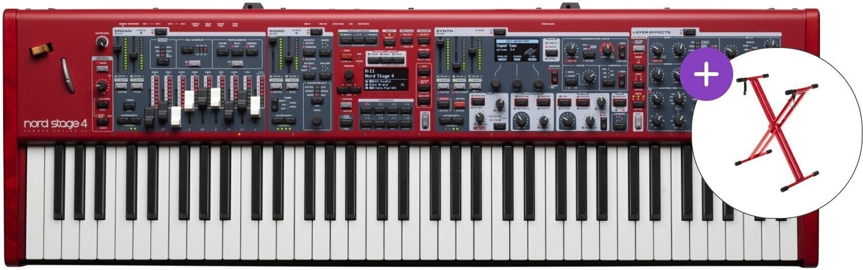 NORD STAGE 4 73 Stand SET Digital Stage Piano