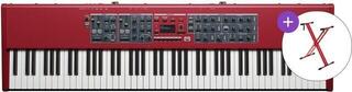 Digital Stage Piano NORD Piano 6 88 Stand SET Digital Stage Piano Red