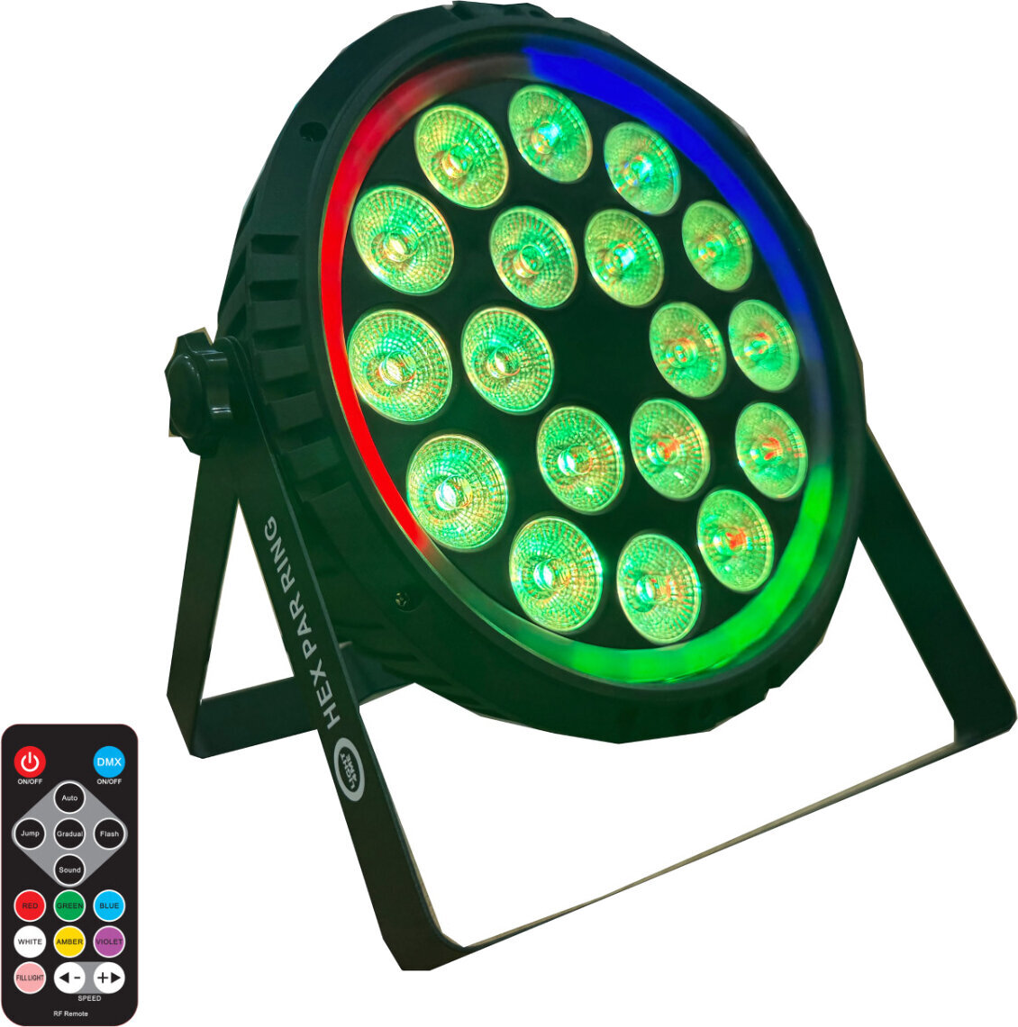 PAR LED Light4Me HEX RING PAR LED