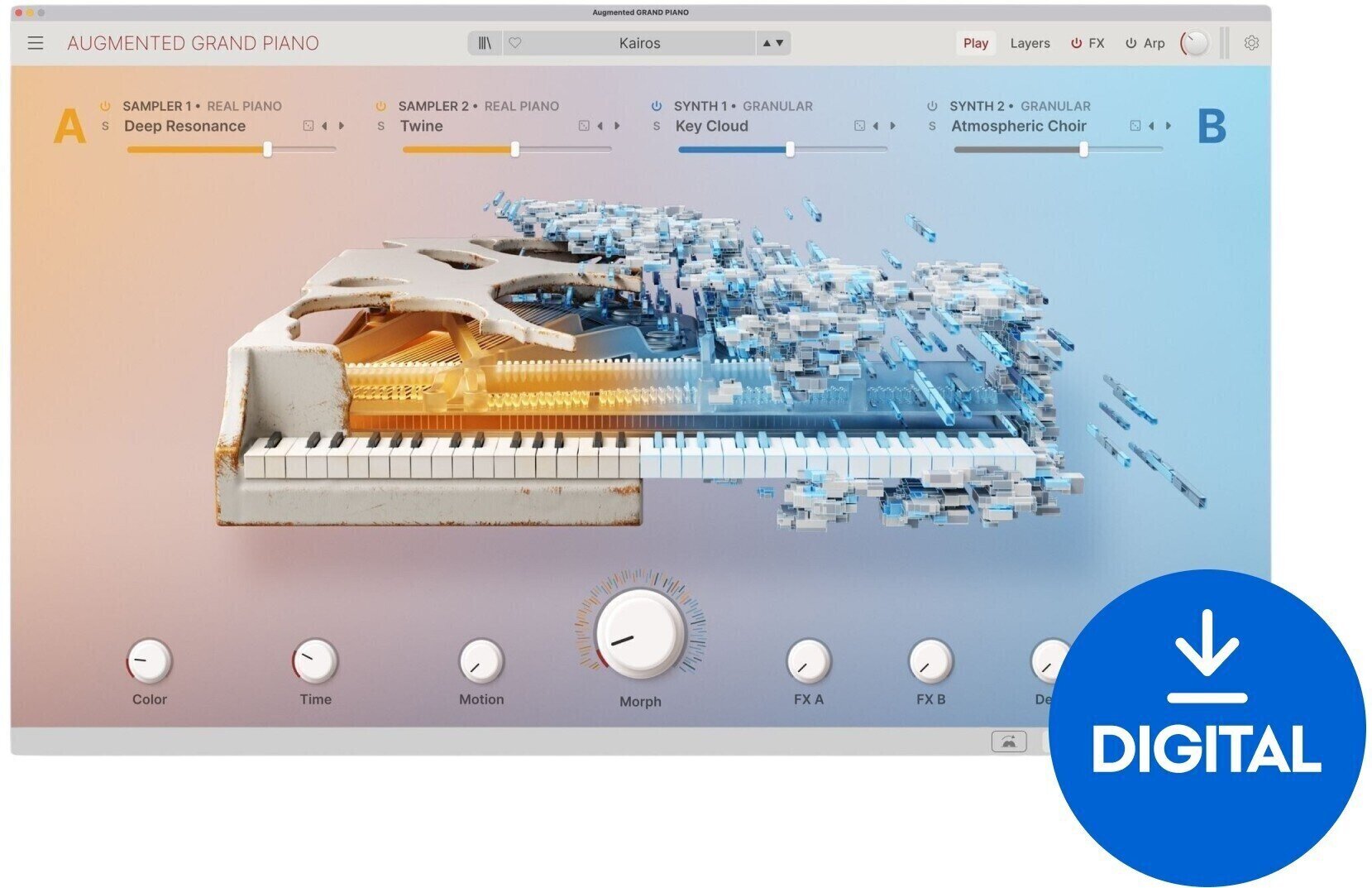 VST Instrument Arturia Augmented GRAND PIANO (Digital product)