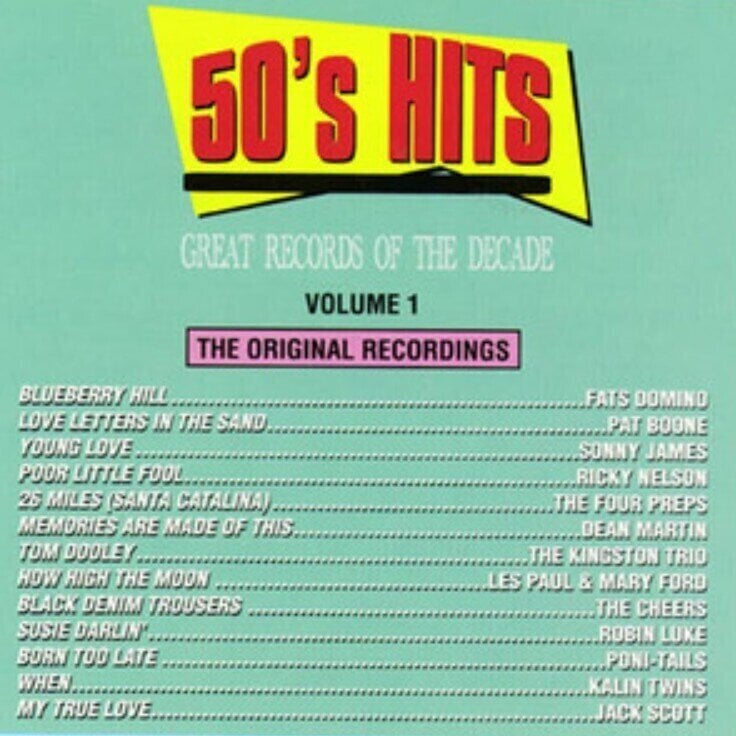Muusika CD Various Artists - 50'S Pop Hits 1 (CD)