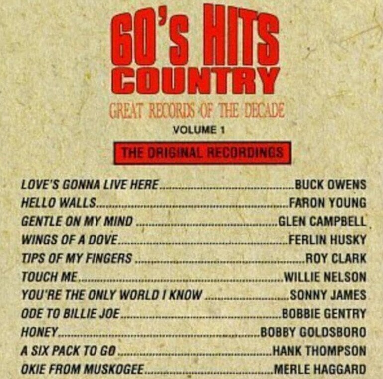 CD de música Various Artists - 60'S Country Hits 1 (CD)
